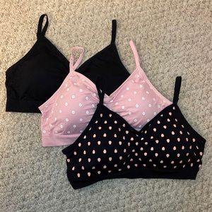 Set of 3 size XL seamless bras